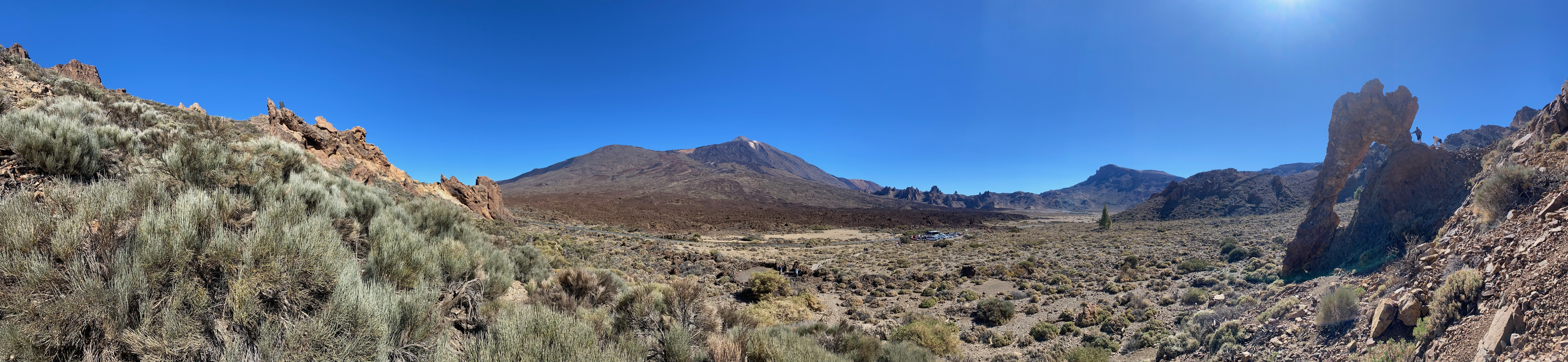 Panorama mit Teide, Teneriffa